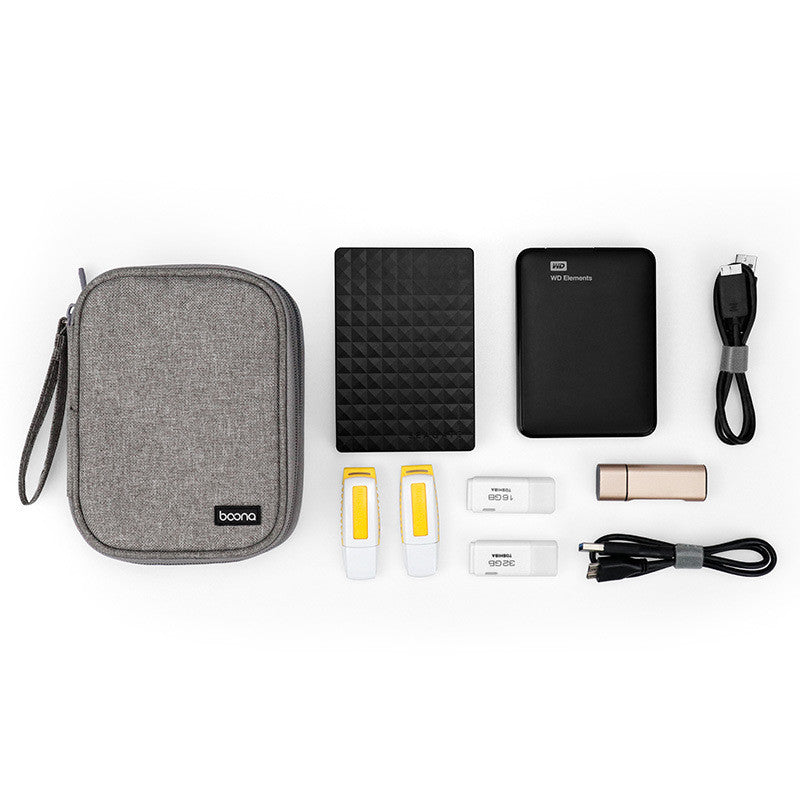 Couverture de protection mobile pour disque dur de 2,5 pouces pour le stockage portable
