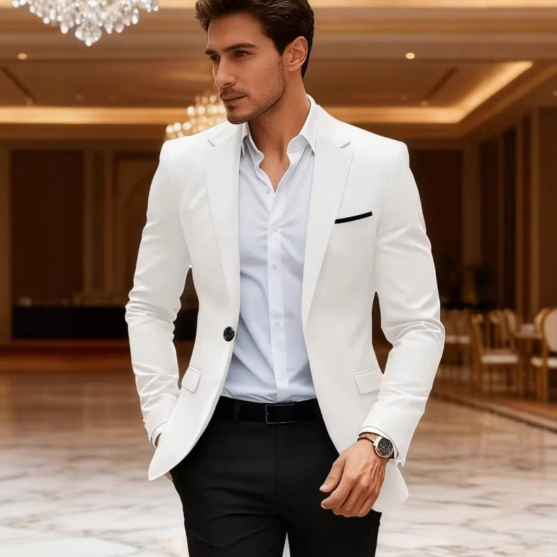Veste de costume casual pour hommes Style coréen