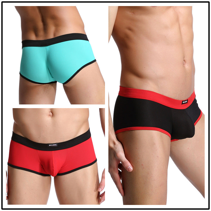 Slips de boxeur en mesh Jacquard pour hommes