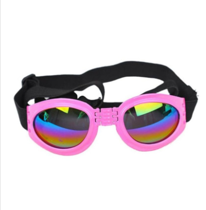 Lunettes de soleil pour chiens pliables de taille moyenne Lunettes de protection UV pour animaux de compagnie