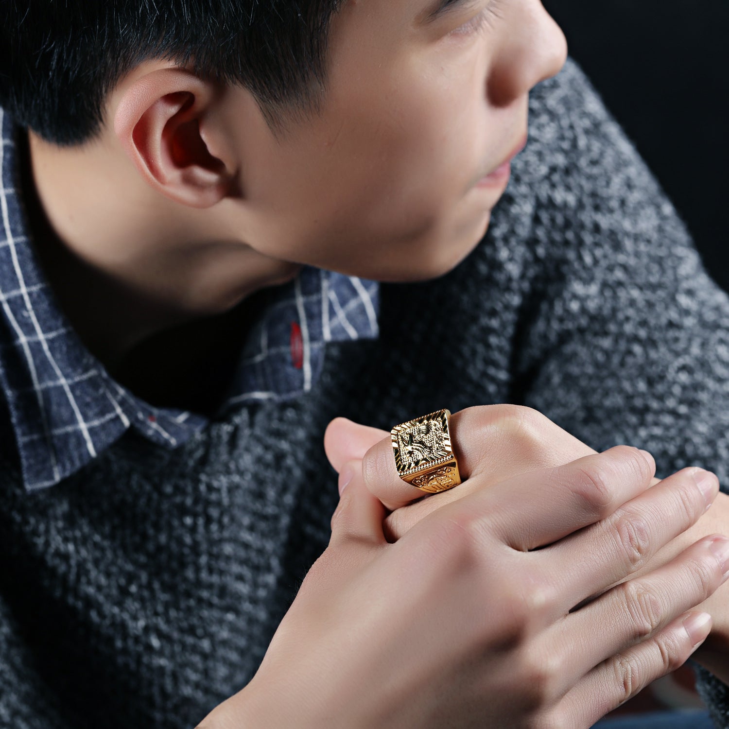 Bague pour hommes à voile