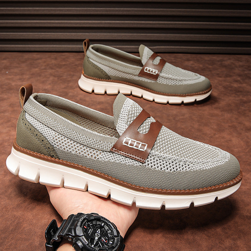 Sneakers occasionnels respirants pour hommes
