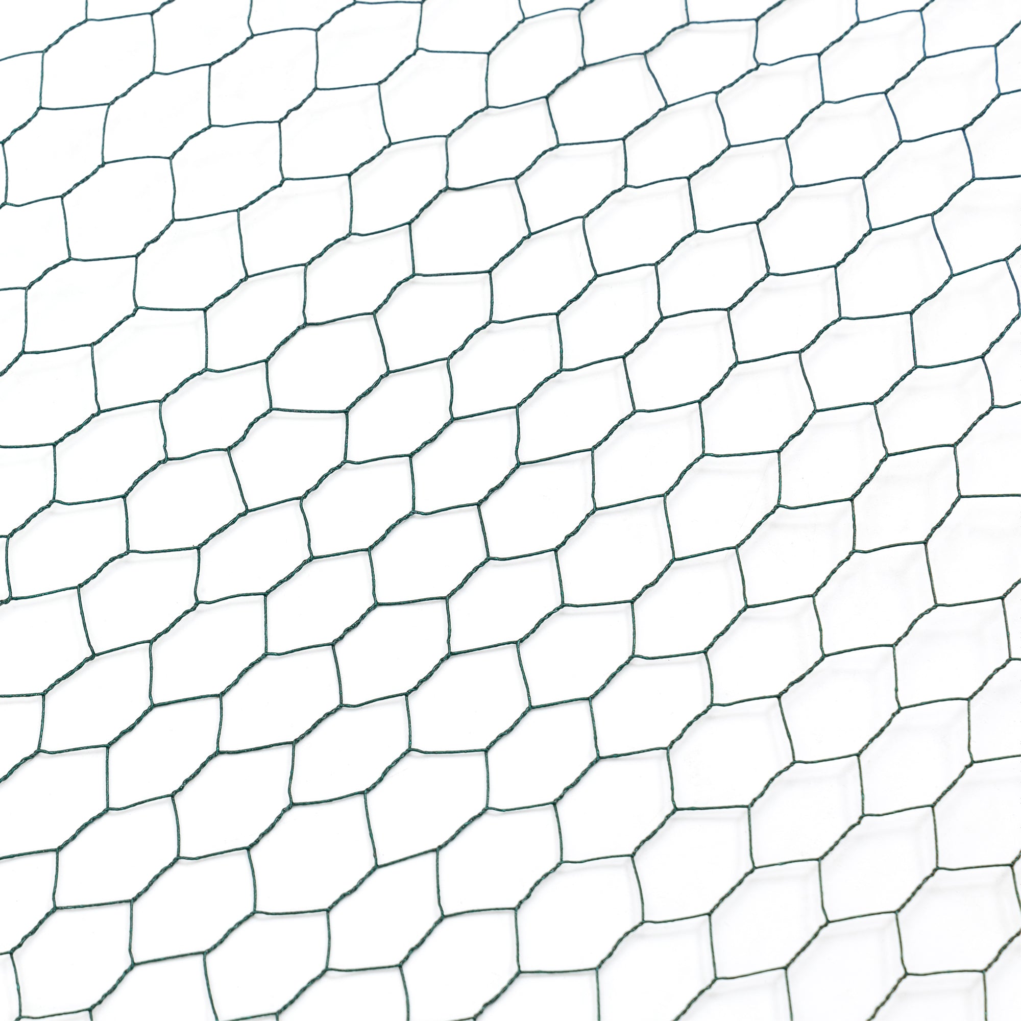 Fil de poulet vert hexagonal galvanisé de grande taille