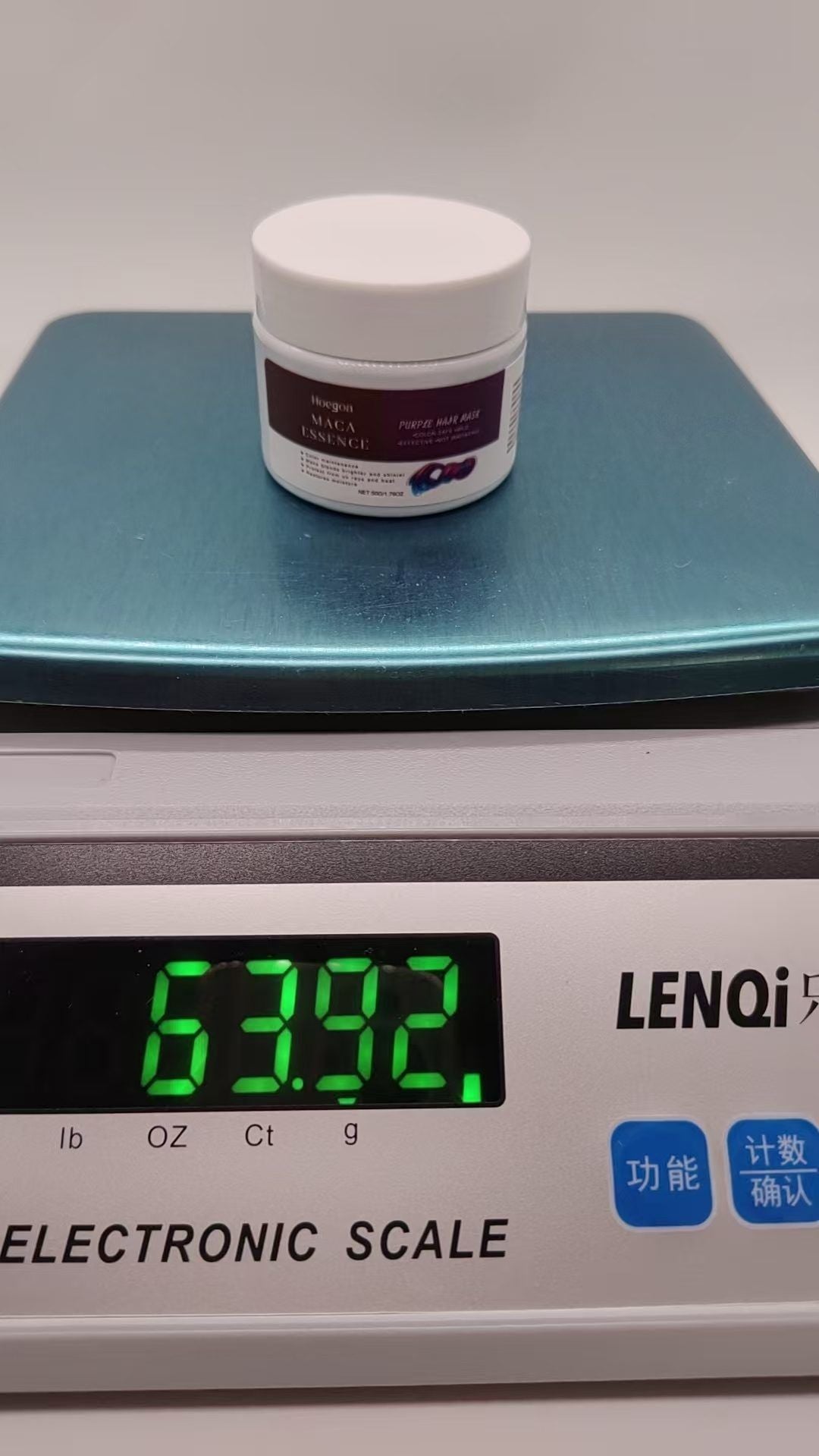 Masque de conditionnement capillaire pourpre HOEGOA
