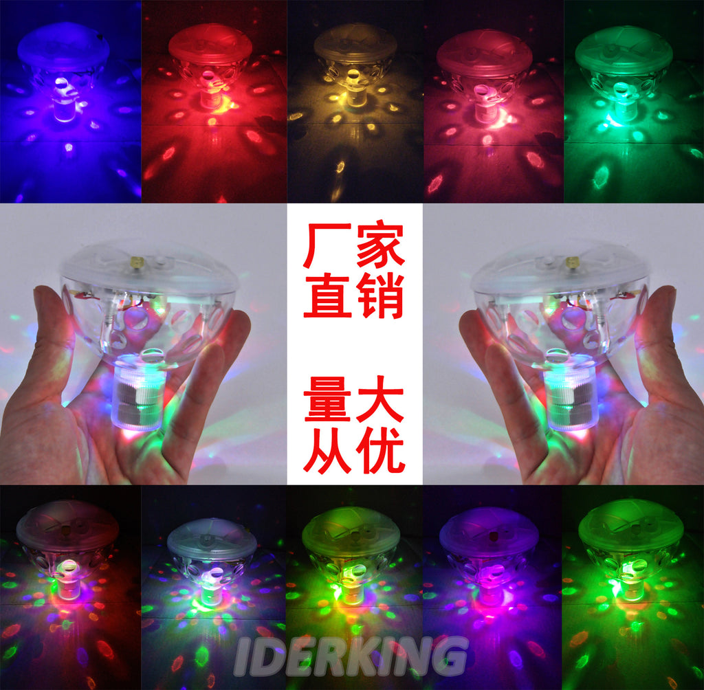 Enfants baignoire lampe baignoire flottante lampe LED sous-marine lampe LED piscine lam