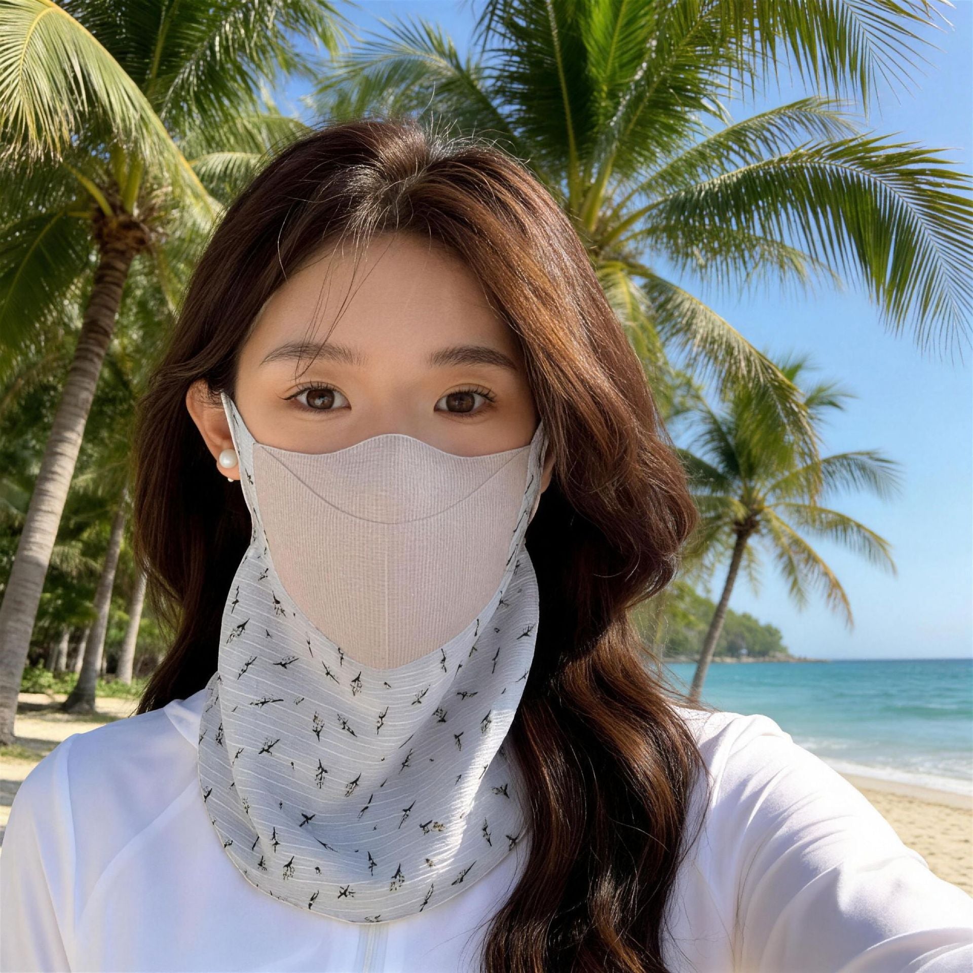 Masque visage écran solaire pour femmes
