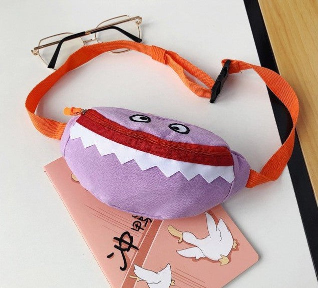 Cartoon Toile pour enfants Brodé Crossbody Sac