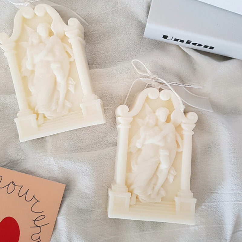 Angel Elf Aromatherapy Bougie Ornements Cake Silicone Moule de cuisson