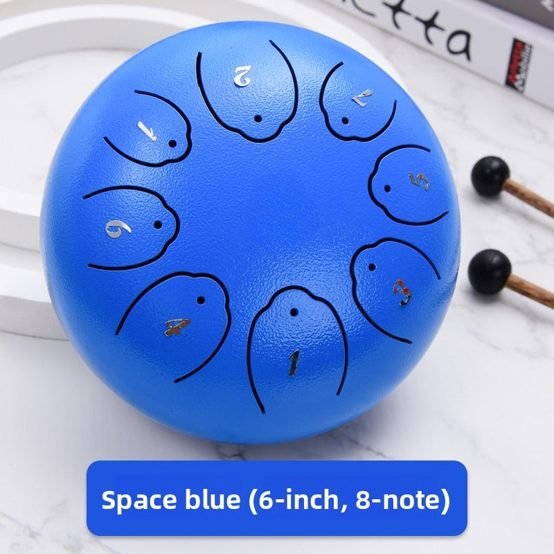 Tambour de langue en acier de série 6 pouces 8-note