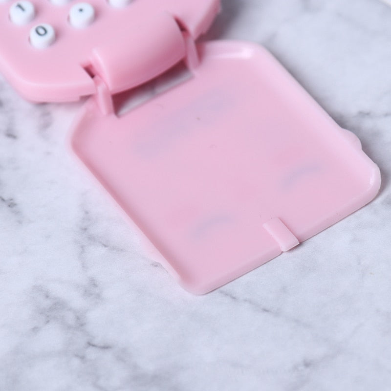 Mini calculatrice créative en forme de cookie