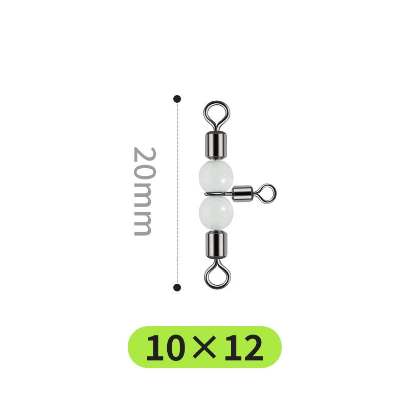 Three-pronged Luminous Beads with 8 Luminous Rings