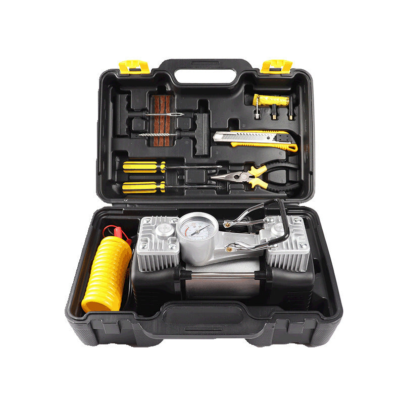 Kit de réparation de pneus électriques multifonctions Boîte à outils