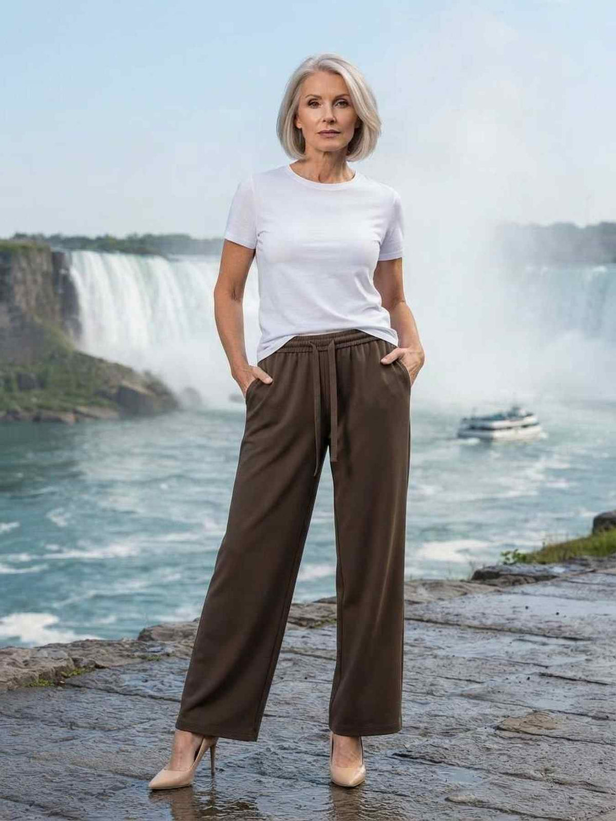 Ladies Long Trousers