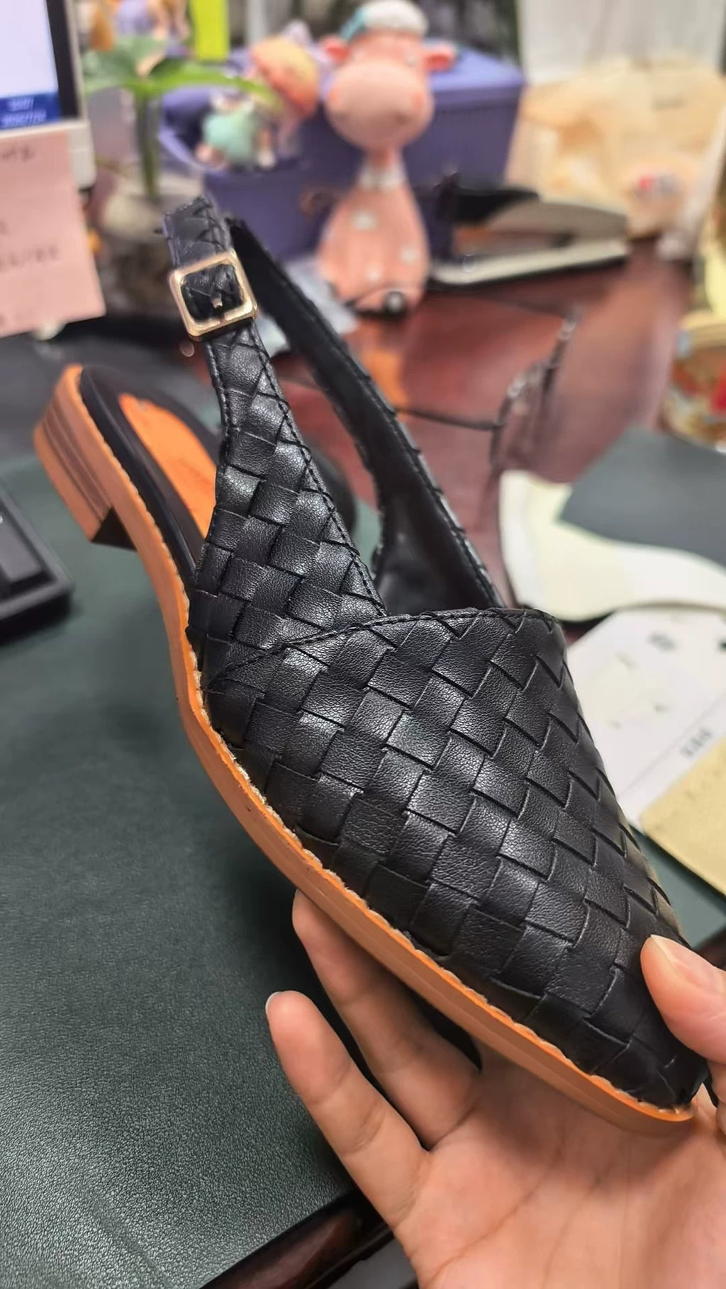 Sandales de sangle à boucle fermée d'été