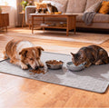 Silicone Pet Mat imperméable et résistant aux taches pour chats et chiens
