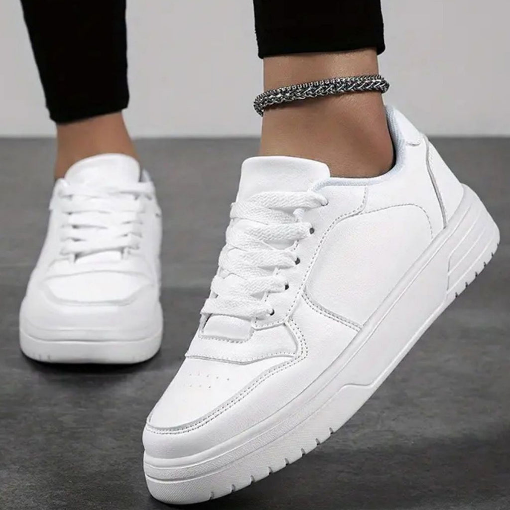 Débutant Hommes Chaussures Sneakers Hommes Cuir Haut Respirant Sports Chaussures Casual