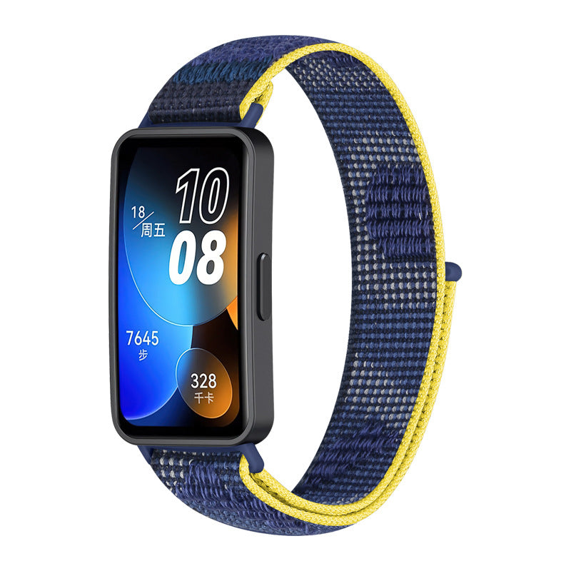 Bracelet velcro Nylon Loopback tout-match simple