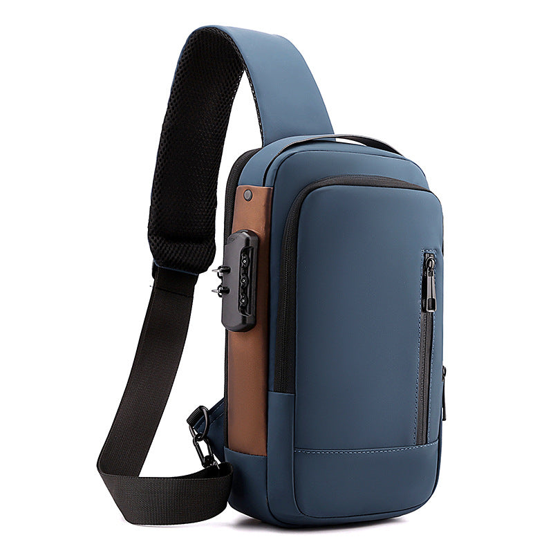 Sac de coffre antivol de moto pour hommes Casual Crossbody Outdoor
