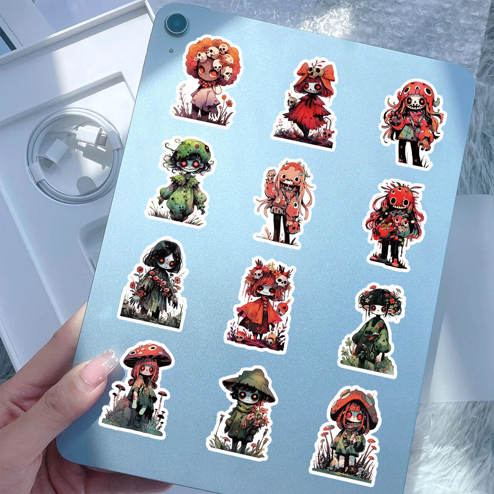 Stickers Petit Zombie Cas Horreur Sparecrow Téléphone Thriller Imperméable décoratif