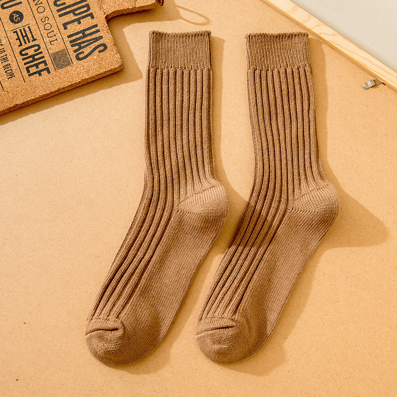 Chaussettes athlétiques en coton à double manche
