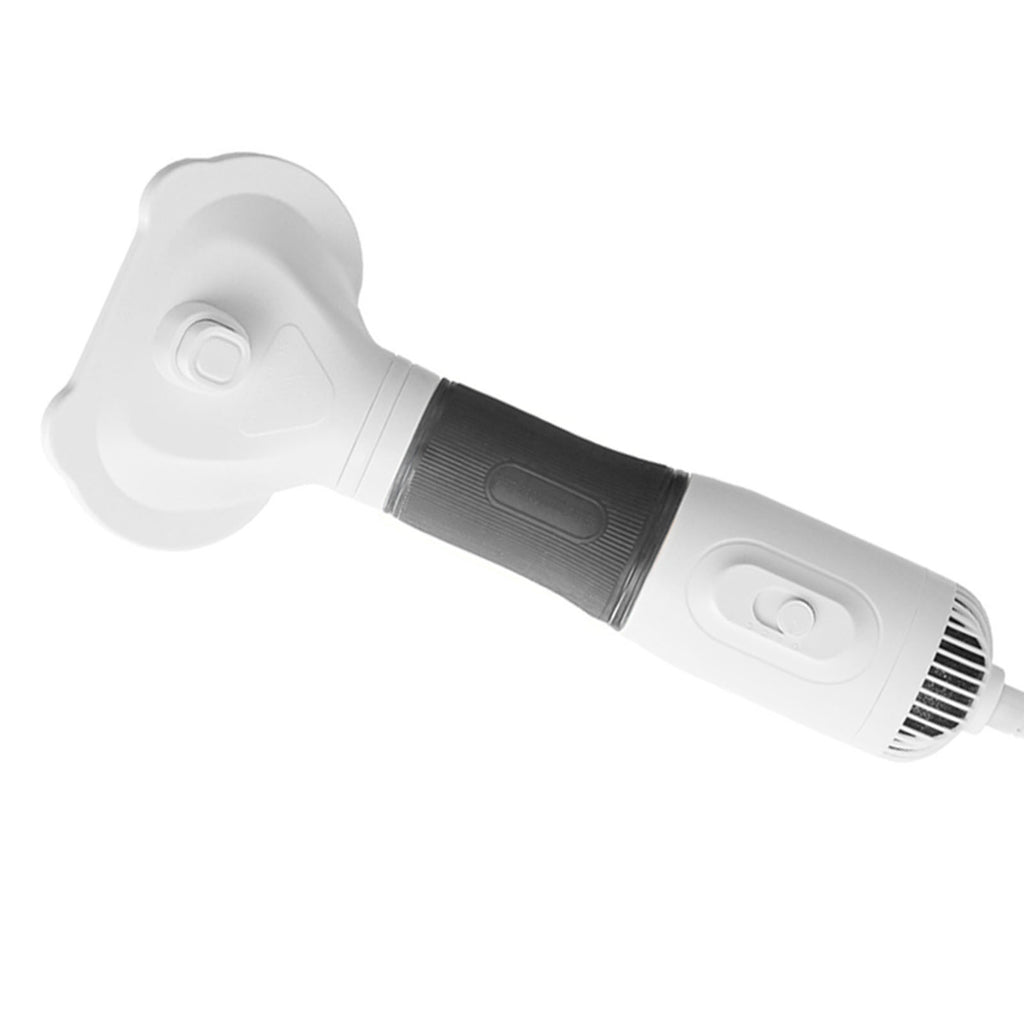 Sèche-cheveux pour animaux de compagnie avec brosse slicker faible bruit 600W 3 température réglable 3 en 1
