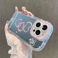 Étui de téléphone tout inclus résistant à la goutte Love Makeup Mirror