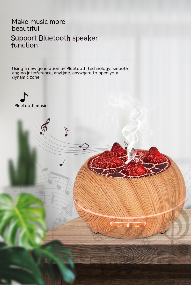 Humidificateur à grains de bois de montagne de Flame