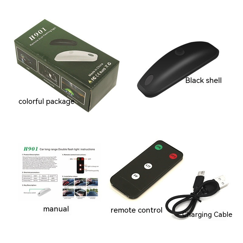 Voiture Remote Pilot Light Rain Fog Météo Anti-collision Aide Strobe Light