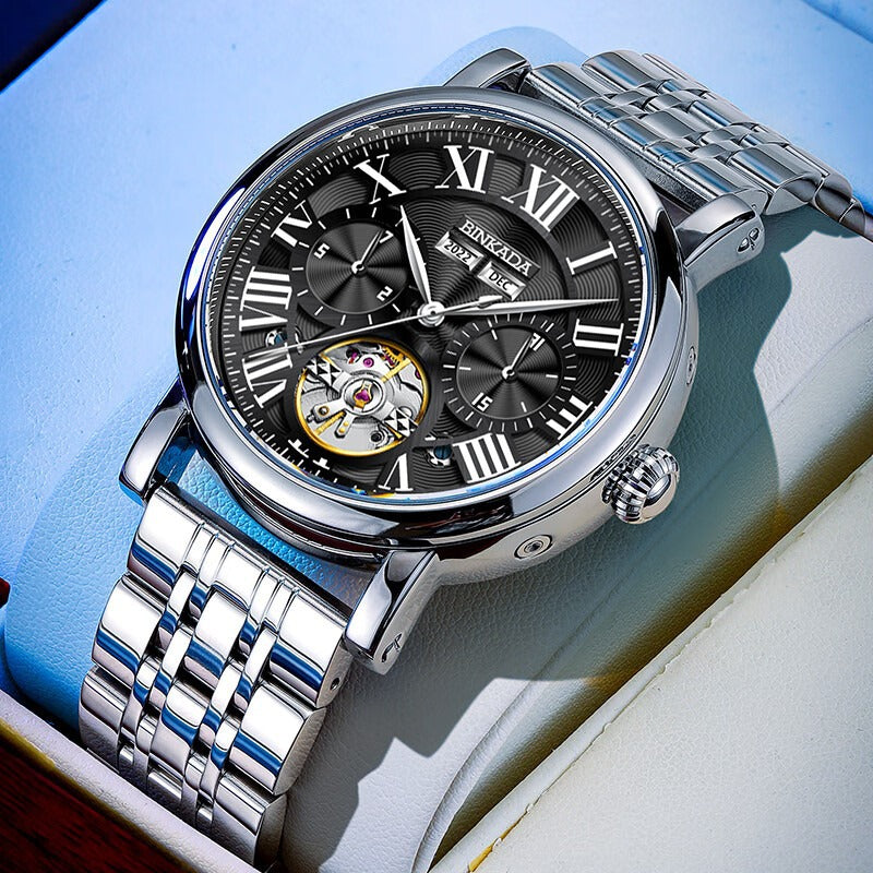 Men's Automatic Multifunction Mechanical Waterproof Watch