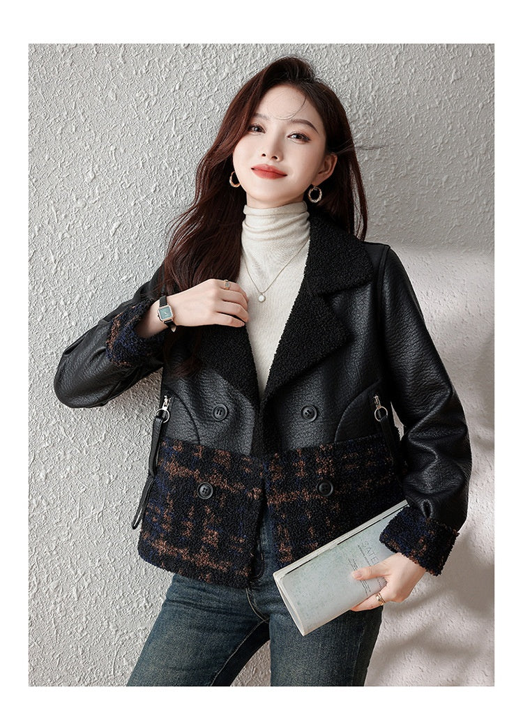 Manteau de fourrure d'hiver perdre plus de taille veste pour les femmes