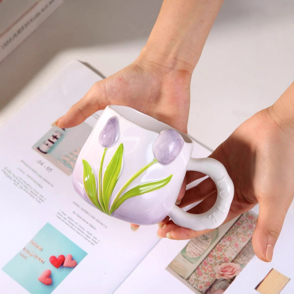 Fashion Relievo Flower Bonne coupe d'eau