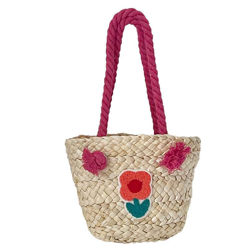 Sac de messager tricoté pour enfants