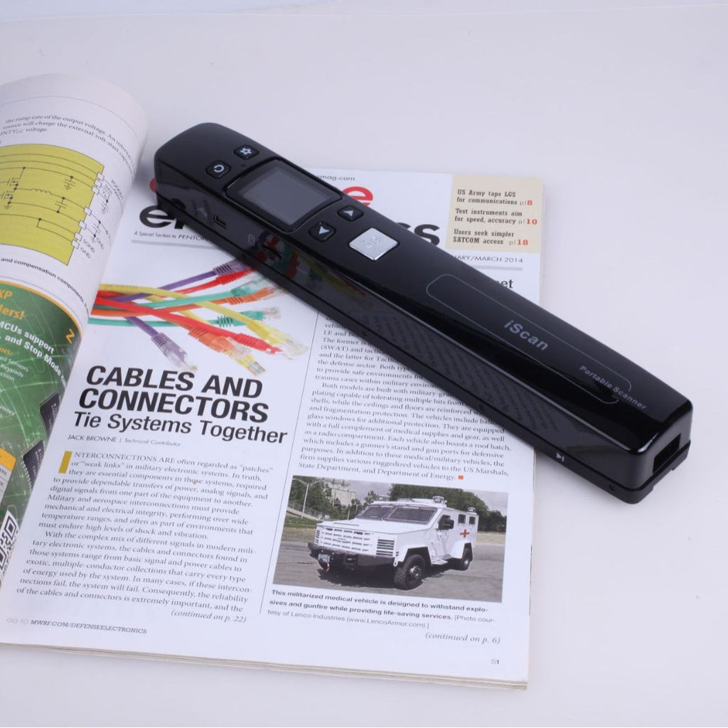 Mini scanner sans fil portable Scanning Machine modifiable