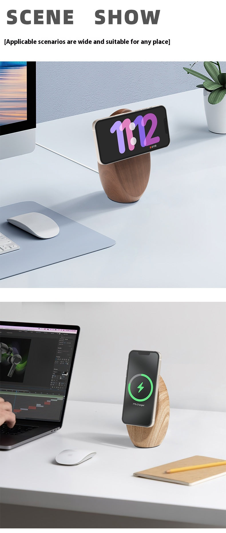 Chargeur de téléphone magnétique Magsafe créatif sans fil