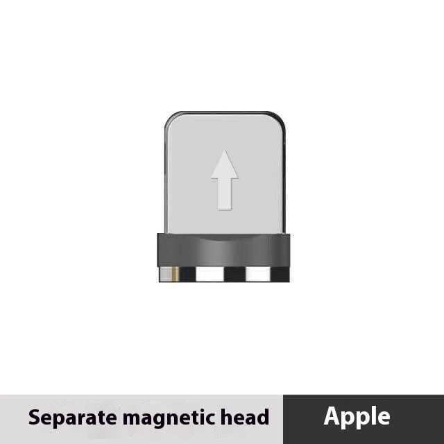 Câble de données de flux magnétique Type-c Téléphone mobile Câble à trois en un