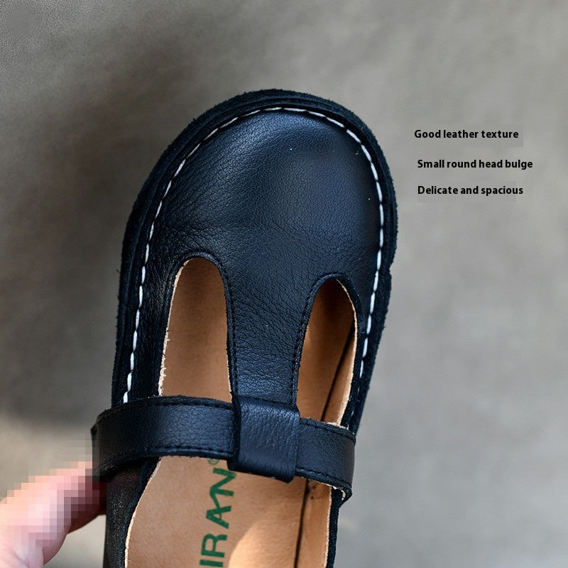 Chaussures de bébé en cuir véritable en cuir doux de veau