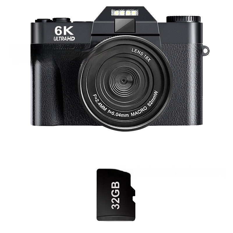 Caméra numérique sans miroir 6K HD