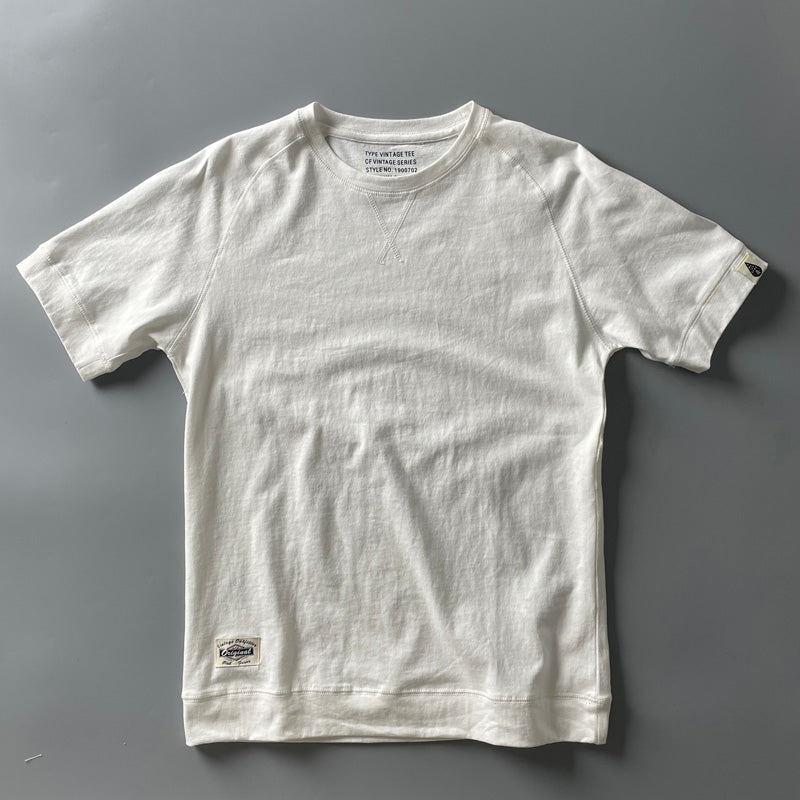 T-shirt à manches courtes pour hommes Retro