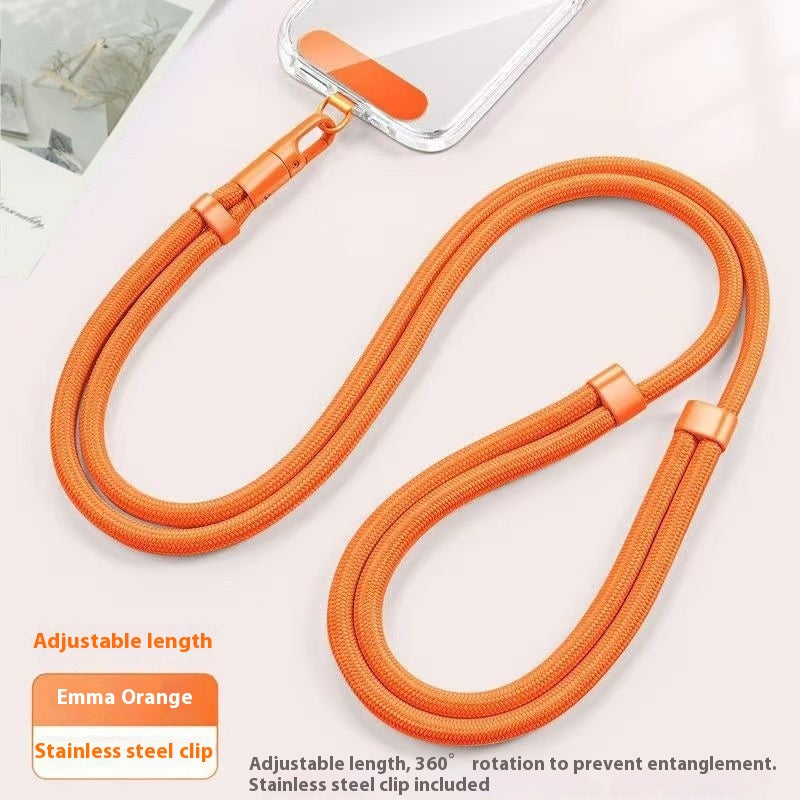 Téléphone portable Portable Court Clip Antivol Strong Lanyard