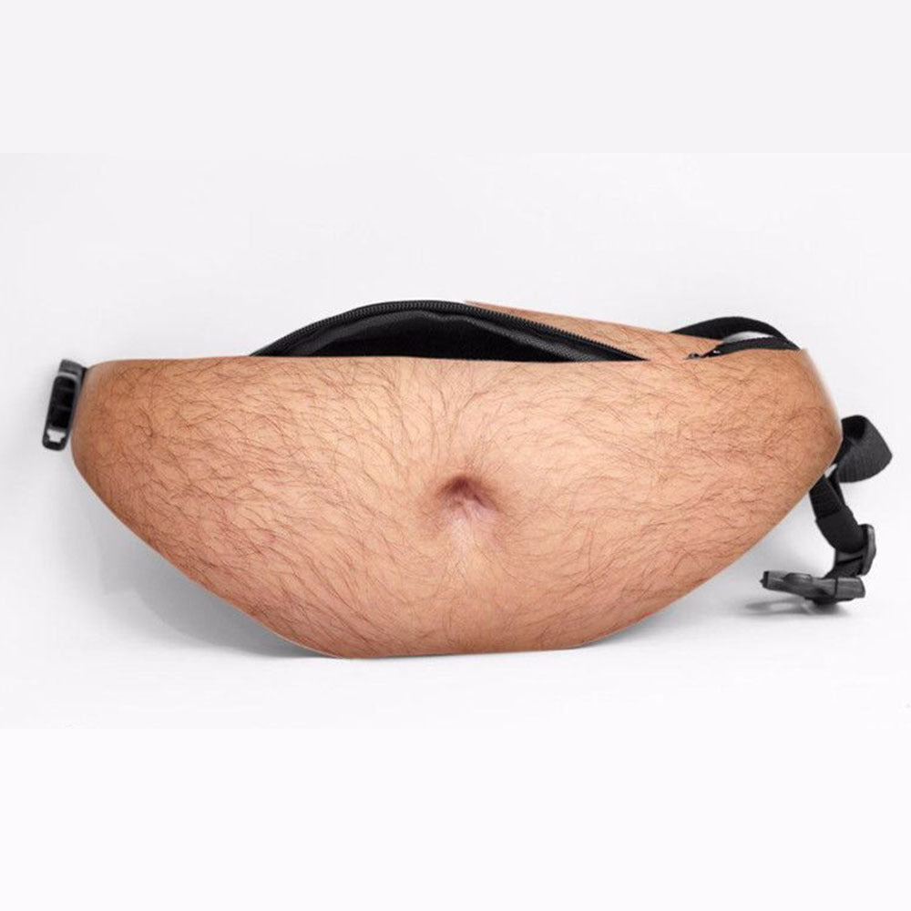Personnalisé Sac Belly Funny Prank PU Matière synthétique