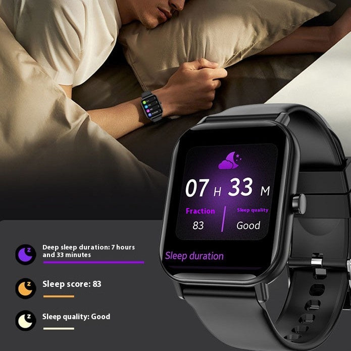Voir Bluetooth appeler la fréquence cardiaque Pression artérielle Surveillance de la santé de l'oxygène du sang
