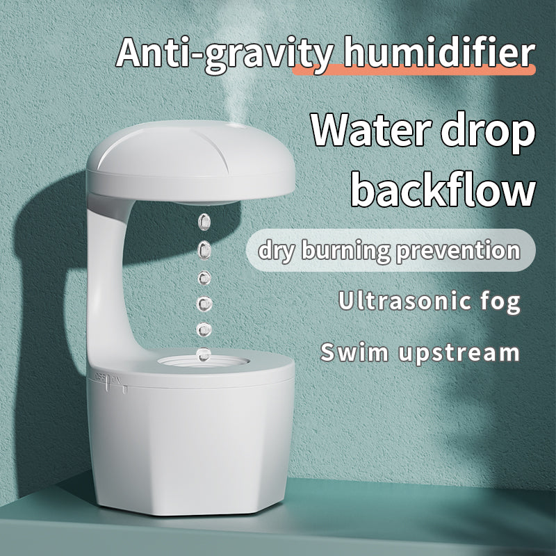 Arrivée Portable 800ml H2o Anti Gravity Usb gouttelette d'eau d'air Cool Mist Smooth Voile Aro