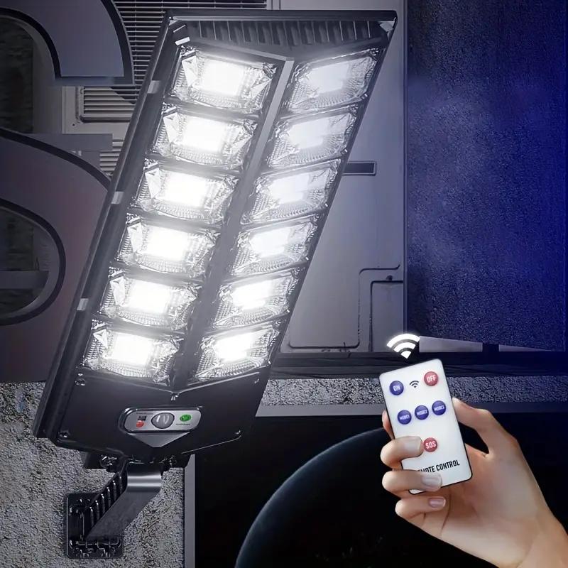 1x Ultra-Bright LED Solar Outdoor Streetlight Mode lumière du jour