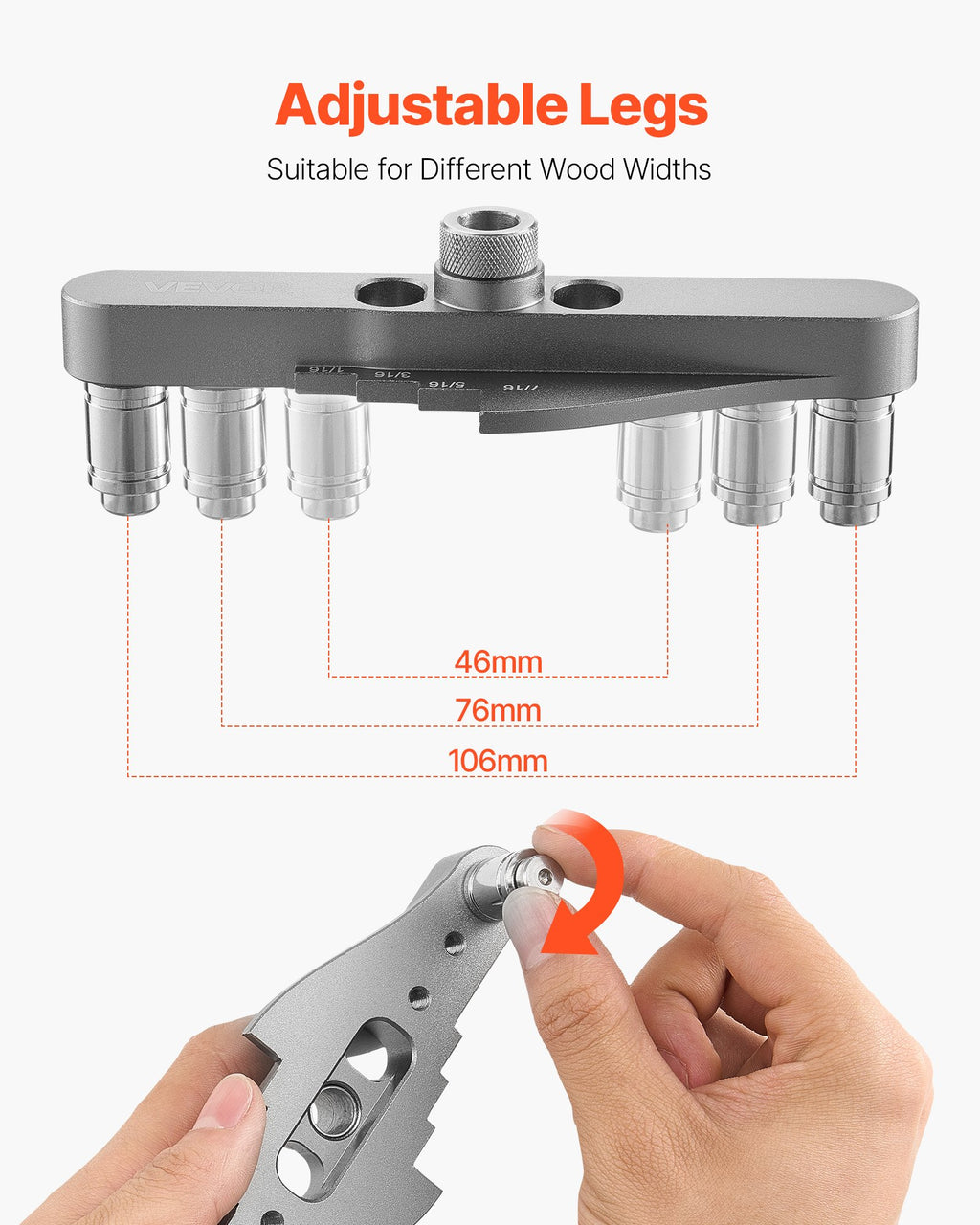 Doublure Kit Jig Self Centering Doublure pour le travail du bois avec la perceuse