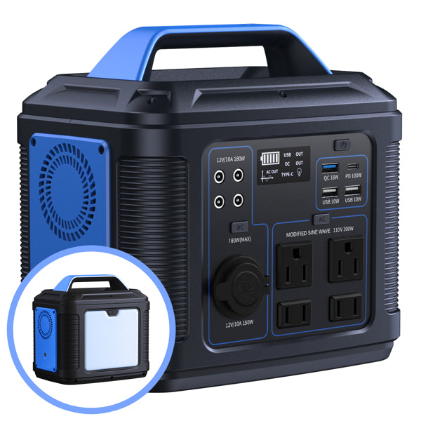 Centrale électrique portable 300W