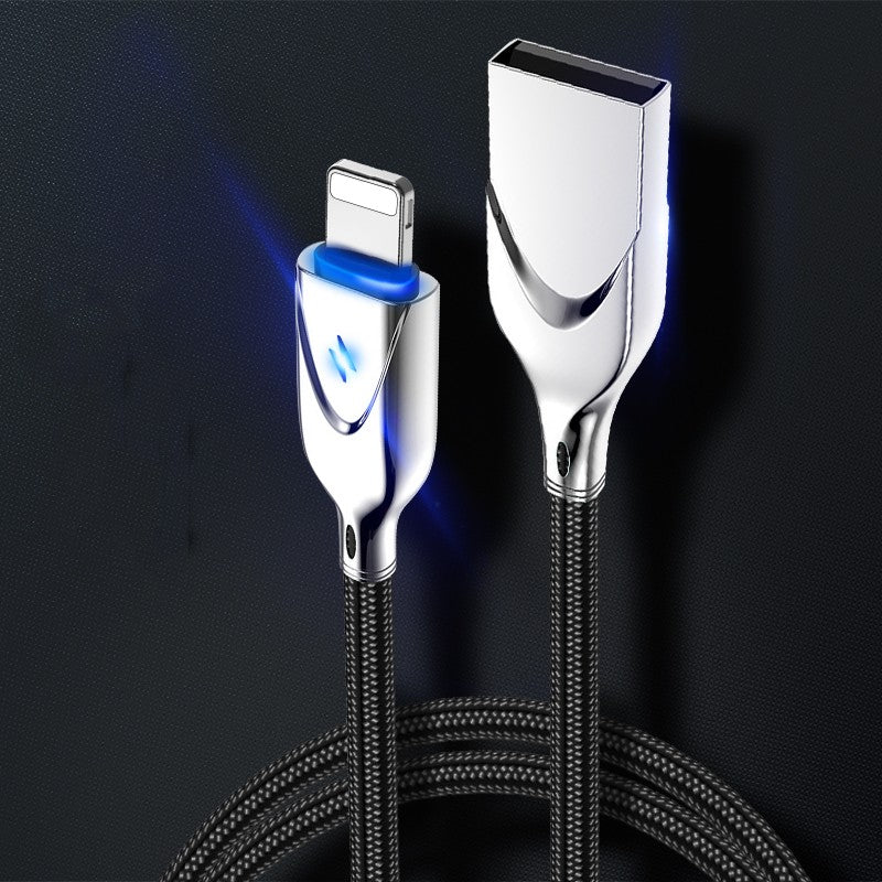 Tête droite de charge de câble de données de téléphone mobile