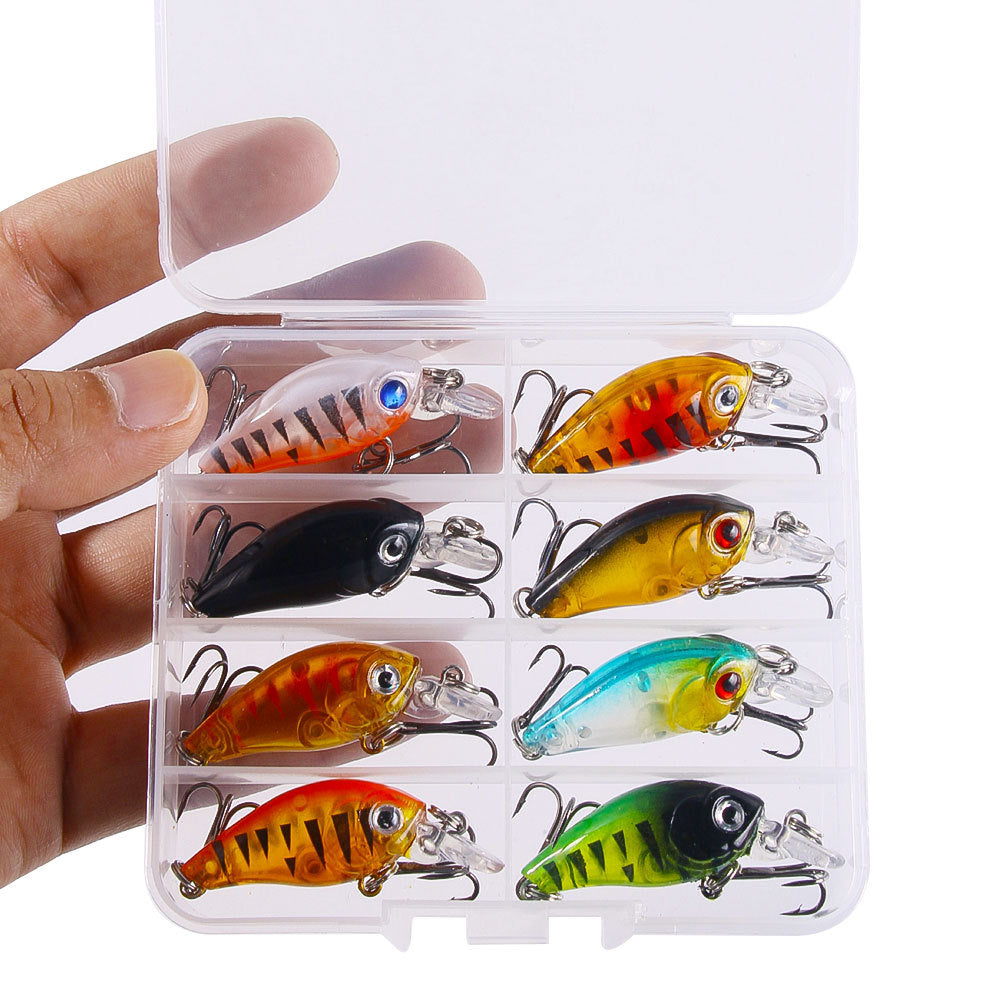 Hiver 4G Floating Cranbait pour gros poisson idéal pour la pêche fluviale et maritime avec Lure Techniq