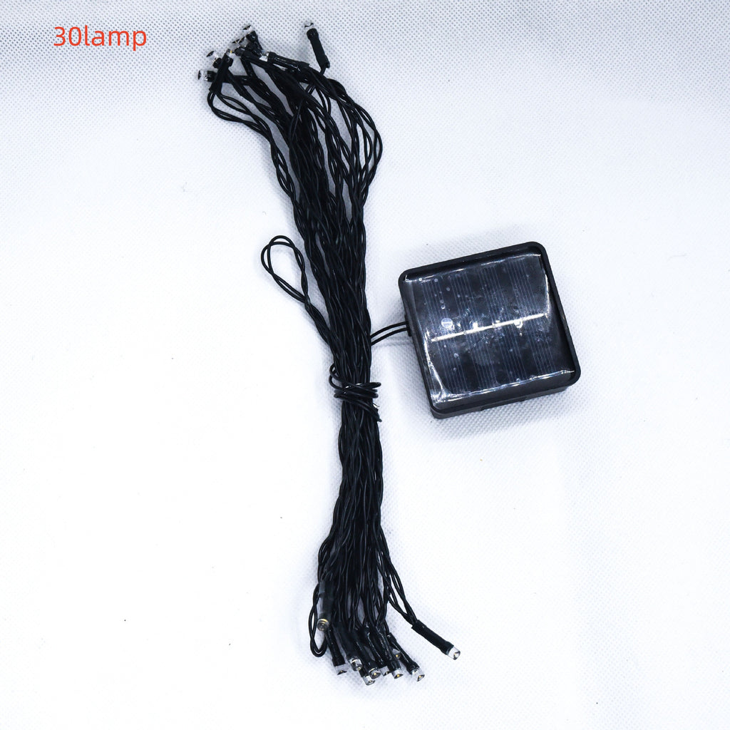 LED Atmosphère de Noël Outdoor Waterproof Chaînes solaires