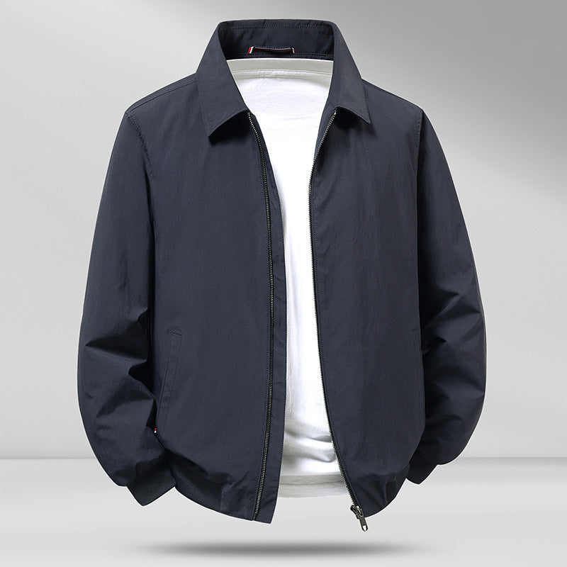 Veste Lapel Homme Printemps Automne Vêtements de dessus