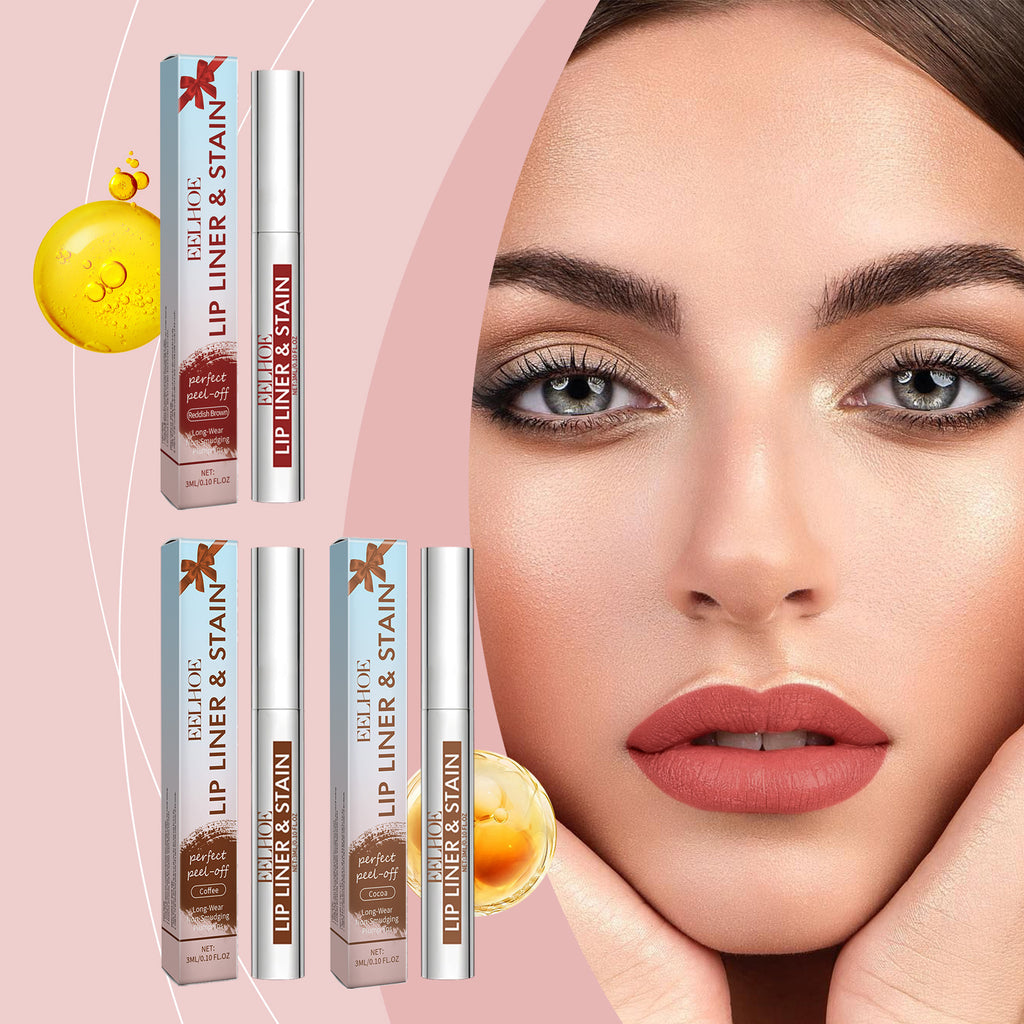 Peel-off Lip Gloss Red Brown 3ml